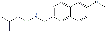 [(6-methoxynaphthalen-2-yl)methyl](3-methylbutyl)amine