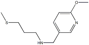 [(6-methoxypyridin-3-yl)methyl][3-(methylsulfanyl)propyl]amine|