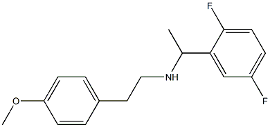 [1-(2,5-difluorophenyl)ethyl][2-(4-methoxyphenyl)ethyl]amine