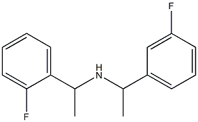 [1-(2-fluorophenyl)ethyl][1-(3-fluorophenyl)ethyl]amine|