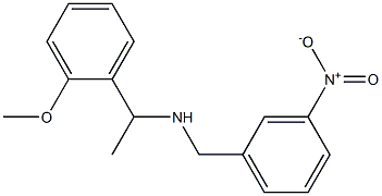 [1-(2-methoxyphenyl)ethyl][(3-nitrophenyl)methyl]amine