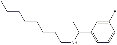 [1-(3-fluorophenyl)ethyl](octyl)amine Structure