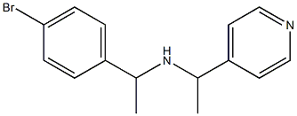  [1-(4-bromophenyl)ethyl][1-(pyridin-4-yl)ethyl]amine