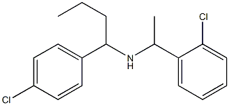  [1-(4-chlorophenyl)butyl][1-(2-chlorophenyl)ethyl]amine