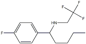 [1-(4-fluorophenyl)pentyl](2,2,2-trifluoroethyl)amine