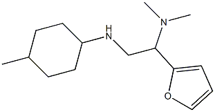  [1-(furan-2-yl)-2-[(4-methylcyclohexyl)amino]ethyl]dimethylamine