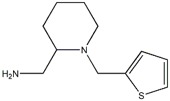  [1-(thiophen-2-ylmethyl)piperidin-2-yl]methanamine