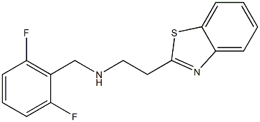 [2-(1,3-benzothiazol-2-yl)ethyl][(2,6-difluorophenyl)methyl]amine