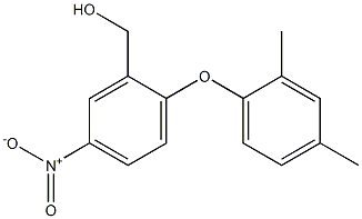 [2-(2,4-dimethylphenoxy)-5-nitrophenyl]methanol