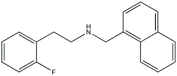 [2-(2-fluorophenyl)ethyl](naphthalen-1-ylmethyl)amine