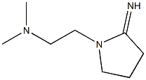 [2-(2-iminopyrrolidin-1-yl)ethyl]dimethylamine Structure