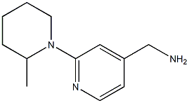  [2-(2-methylpiperidin-1-yl)pyridin-4-yl]methylamine