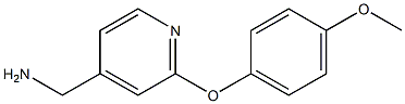 [2-(4-methoxyphenoxy)pyridin-4-yl]methylamine
