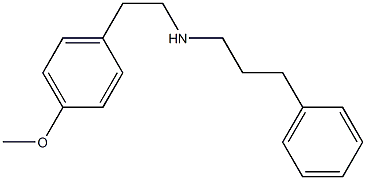 [2-(4-methoxyphenyl)ethyl](3-phenylpropyl)amine|
