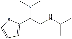 [2-(dimethylamino)-2-(thiophen-2-yl)ethyl](propan-2-yl)amine Structure