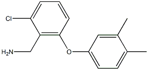  [2-chloro-6-(3,4-dimethylphenoxy)phenyl]methanamine