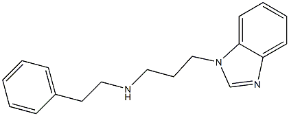 [3-(1H-1,3-benzodiazol-1-yl)propyl](2-phenylethyl)amine Structure