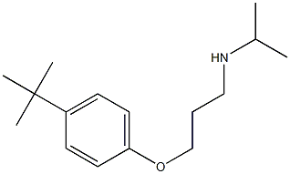 [3-(4-tert-butylphenoxy)propyl](propan-2-yl)amine Struktur