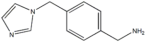 [4-(1H-imidazol-1-ylmethyl)phenyl]methanamine Structure