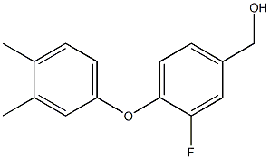 [4-(3,4-dimethylphenoxy)-3-fluorophenyl]methanol