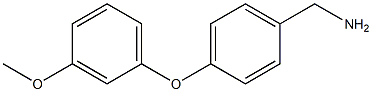 [4-(3-methoxyphenoxy)phenyl]methanamine|