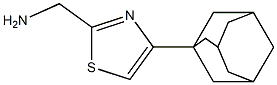 [4-(adamantan-1-yl)-1,3-thiazol-2-yl]methanamine Structure