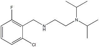 {2-[bis(propan-2-yl)amino]ethyl}[(2-chloro-6-fluorophenyl)methyl]amine Structure