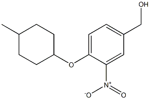  {4-[(4-methylcyclohexyl)oxy]-3-nitrophenyl}methanol