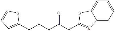 1-(1,3-benzothiazol-2-yl)-5-(thiophen-2-yl)pentan-2-one