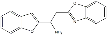 1-(1-benzofuran-2-yl)-2-(1,3-benzoxazol-2-yl)ethan-1-amine