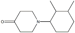 1-(2,3-dimethylcyclohexyl)piperidin-4-one Structure