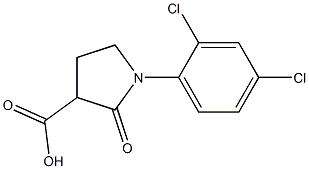 1-(2,4-dichlorophenyl)-2-oxopyrrolidine-3-carboxylic acid