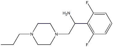 1-(2,6-difluorophenyl)-2-(4-propylpiperazin-1-yl)ethanamine