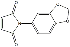 1-(2H-1,3-benzodioxol-5-yl)-2,5-dihydro-1H-pyrrole-2,5-dione Structure