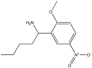 1-(2-methoxy-5-nitrophenyl)pentan-1-amine