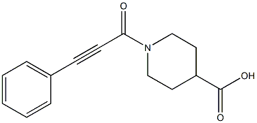 1-(3-phenylprop-2-ynoyl)piperidine-4-carboxylic acid