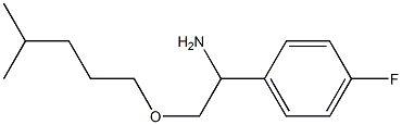  1-(4-fluorophenyl)-2-[(4-methylpentyl)oxy]ethan-1-amine