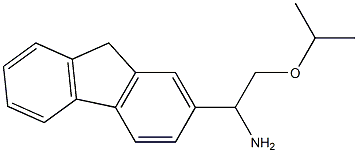1-(9H-fluoren-2-yl)-2-(propan-2-yloxy)ethan-1-amine|
