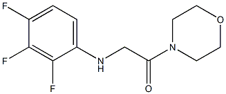 1-(morpholin-4-yl)-2-[(2,3,4-trifluorophenyl)amino]ethan-1-one