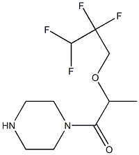 1-(piperazin-1-yl)-2-(2,2,3,3-tetrafluoropropoxy)propan-1-one
