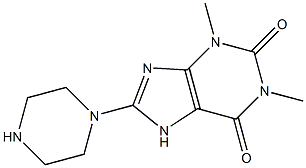 1,3-dimethyl-8-(piperazin-1-yl)-2,3,6,7-tetrahydro-1H-purine-2,6-dione