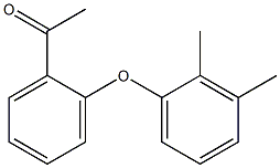 1-[2-(2,3-dimethylphenoxy)phenyl]ethan-1-one Structure