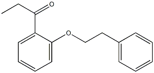 1-[2-(2-phenylethoxy)phenyl]propan-1-one