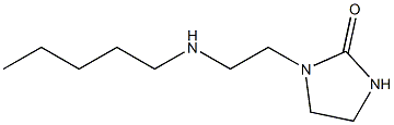 1-[2-(pentylamino)ethyl]imidazolidin-2-one Structure