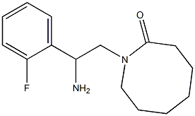  1-[2-amino-2-(2-fluorophenyl)ethyl]azocan-2-one