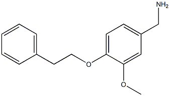  1-[3-methoxy-4-(2-phenylethoxy)phenyl]methanamine