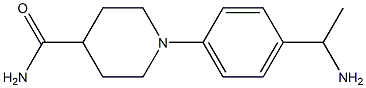  1-[4-(1-aminoethyl)phenyl]piperidine-4-carboxamide