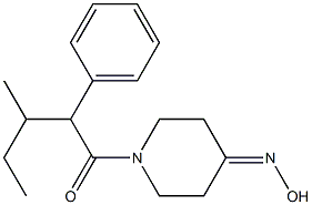 1-[4-(hydroxyimino)piperidin-1-yl]-3-methyl-2-phenylpentan-1-one