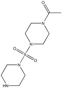 1-[4-(piperazine-1-sulfonyl)piperazin-1-yl]ethan-1-one