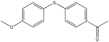 1-{4-[(4-methoxyphenyl)sulfanyl]phenyl}ethan-1-one